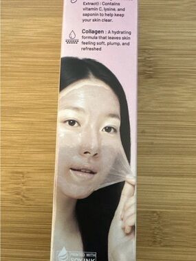 Red Bean Collagen Glow Firming Wrapping Mask 80g Korean Skincare New